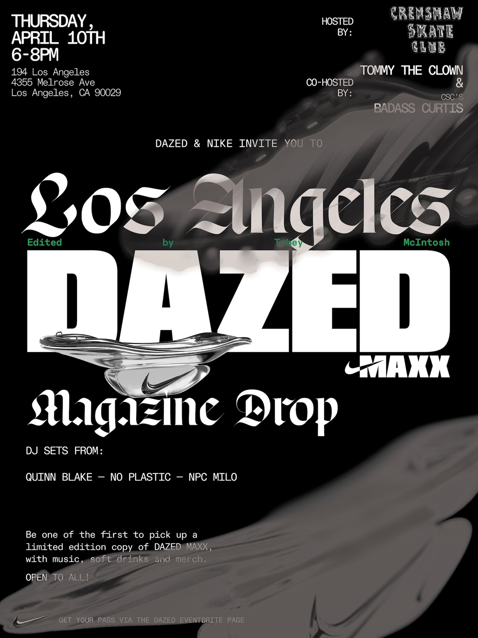 Dazed Maxx Poster LA